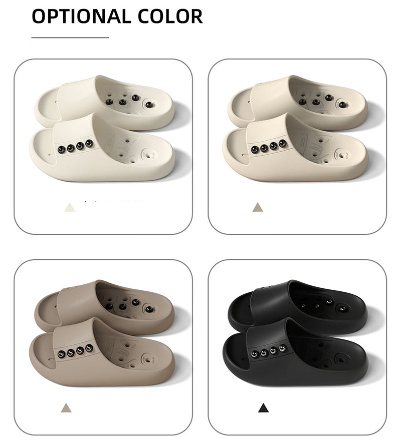 Massage Women's Slippers House Healthy Designer Woman Shoes Summer Foot Therapy Flat New Indoor Bathroom Slides Couple Soft Sole