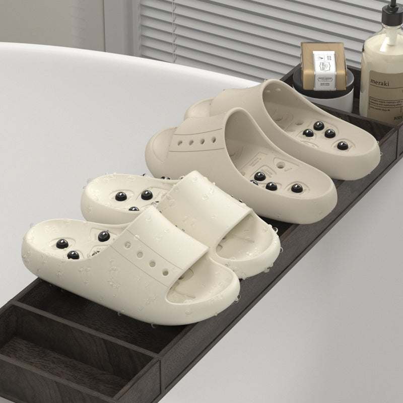 Massage Women's Slippers House Healthy Designer Woman Shoes Summer Foot Therapy Flat New Indoor Bathroom Slides Couple Soft Sole