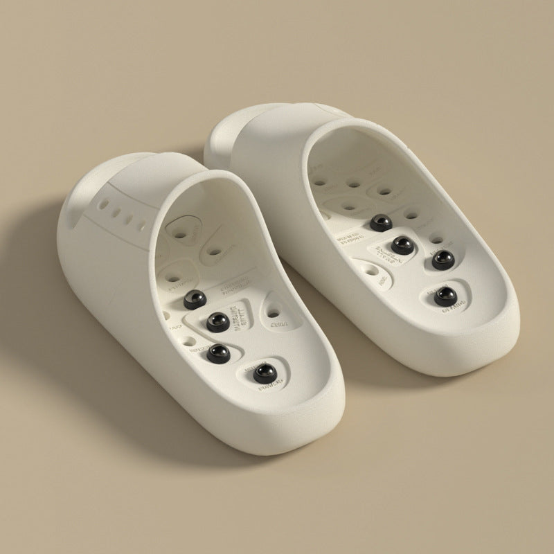 Massage Women's Slippers House Healthy Designer Woman Shoes Summer Foot Therapy Flat New Indoor Bathroom Slides Couple Soft Sole