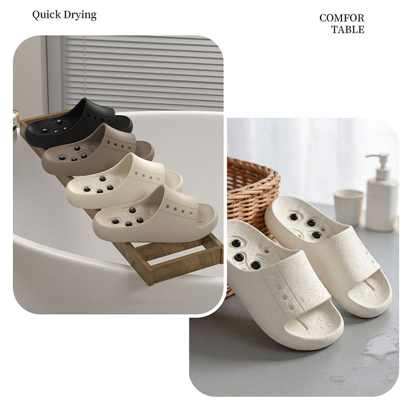 Massage Women's Slippers House Healthy Designer Woman Shoes Summer Foot Therapy Flat New Indoor Bathroom Slides Couple Soft Sole