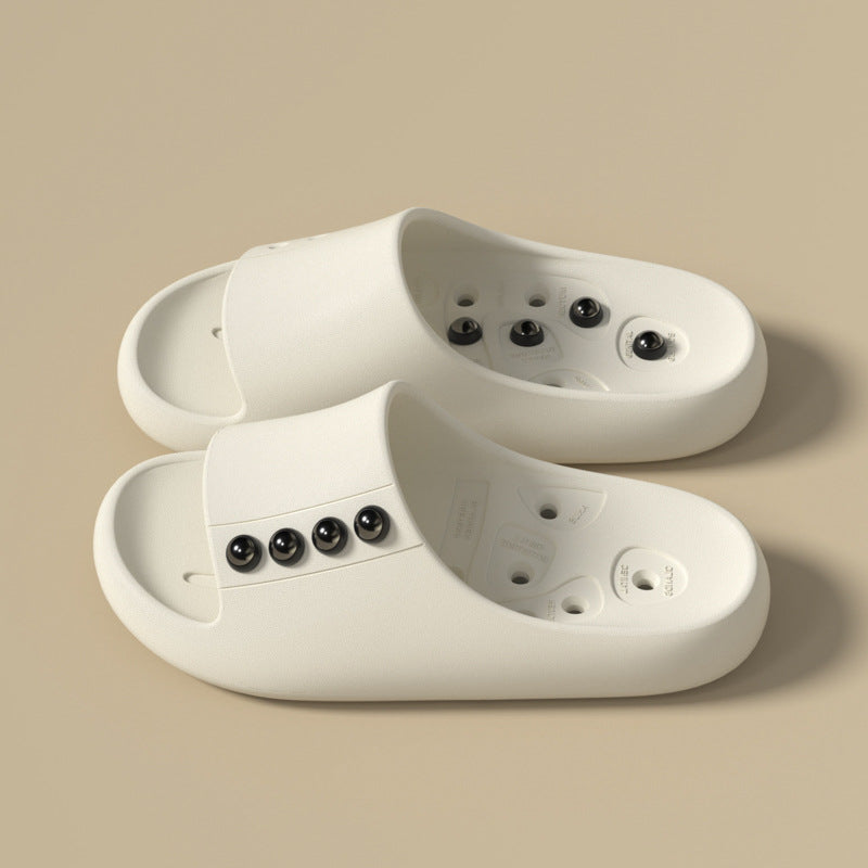 Massage Women's Slippers House Healthy Designer Woman Shoes Summer Foot Therapy Flat New Indoor Bathroom Slides Couple Soft Sole