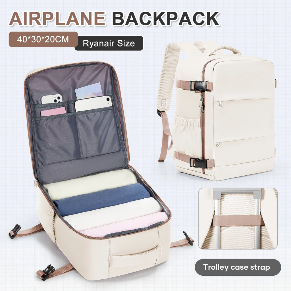 Ryanair Backpack 40x30x20 Cabin Bag Travel Backpack for Men Women Hand Luggage Leisure Laptop Backpack mochila para viaje cabina