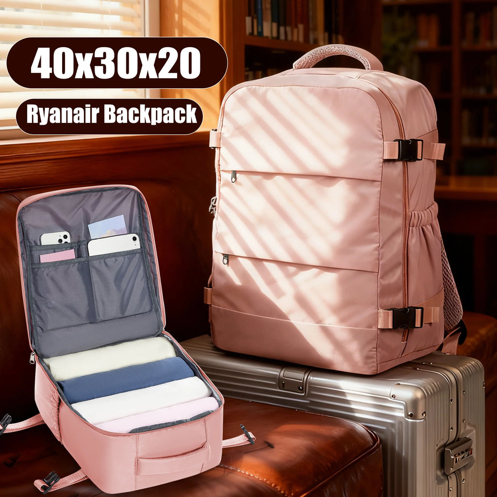 Ryanair Backpack 40x30x20 Cabin Bag Travel Backpack for Men Women Hand Luggage Leisure Laptop Backpack mochila para viaje cabina
