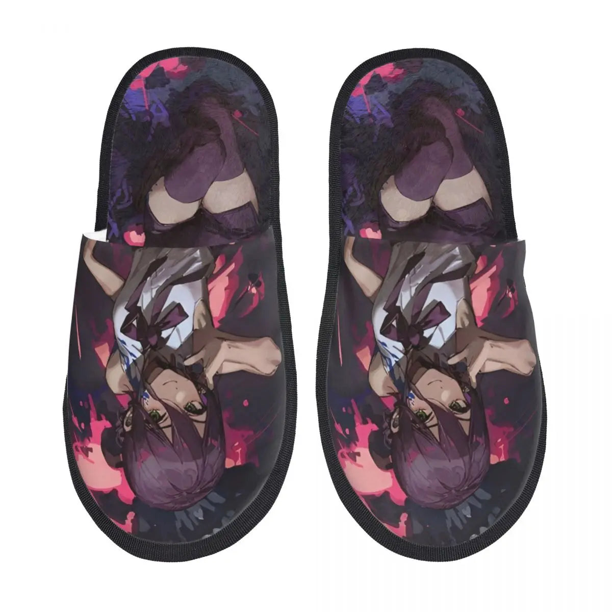 Chainsaw Man Reze House Slippers Living Room Anime Manga Soft Memory Foam Slippers Non Slip