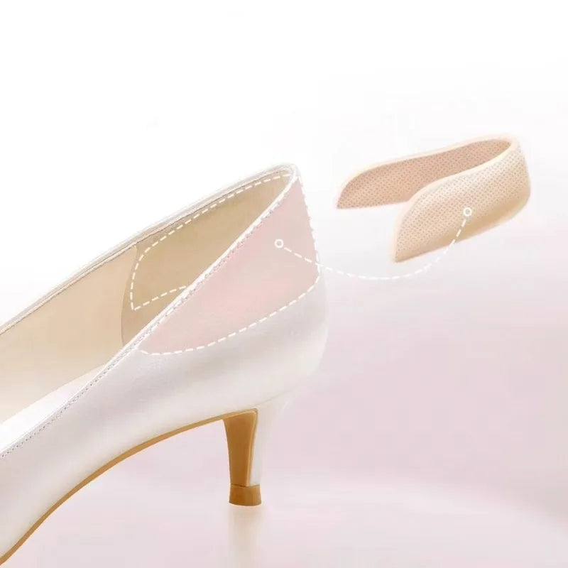 2026 New Luxury Designer White Satin Wedding Bridal Shoes Pearl High Heels Daily Fashion High Heels