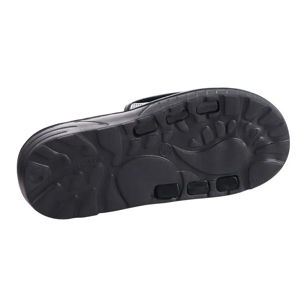 Relaxation Rotating Foot Massage Shoes Anti-slip Healthy Acupressure Massage Slippers Unisex Feet Care Reflexology Sandals Man