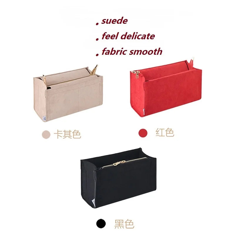 Makeup Bag For Lv On The Go BB PM MM GM Tote Bag Organizer Insert