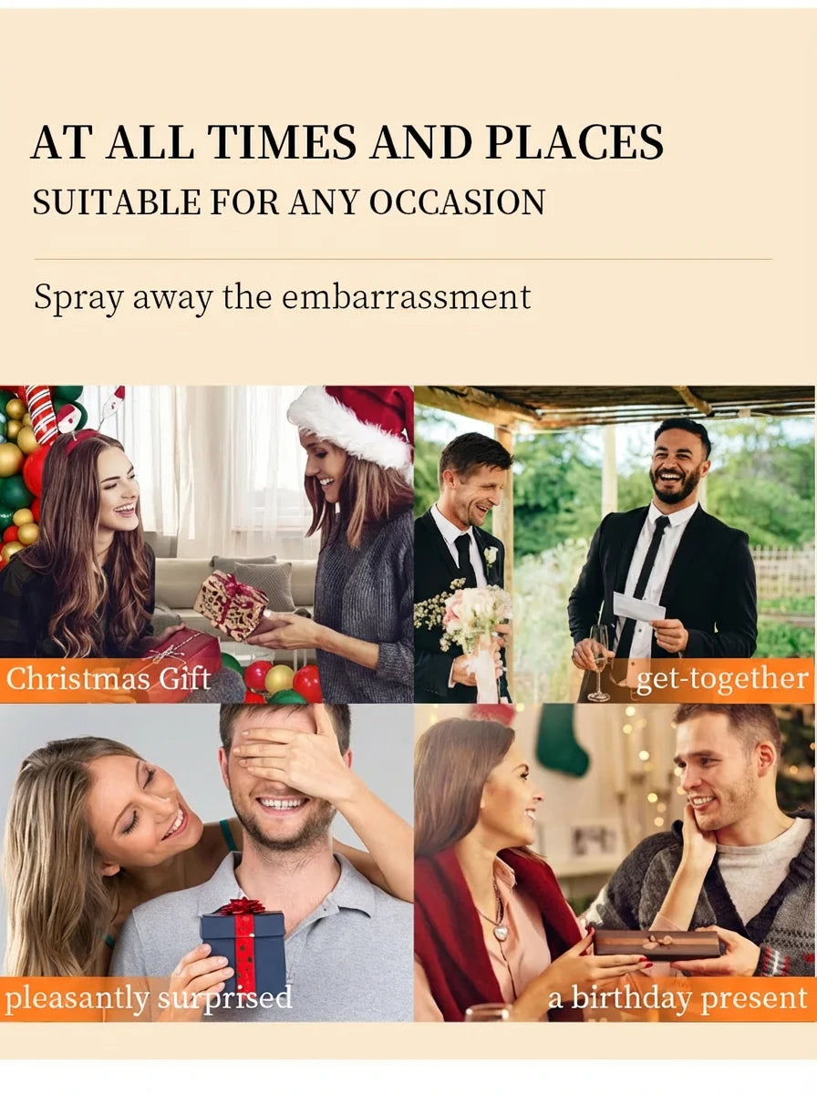 Long-Lasting Body Fragrance Spray – Effectively Controls Odor Body Mist Suitable For Both Men And Women Convenient And Portable
