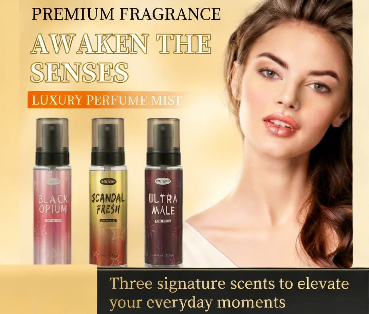 Long-Lasting Body Fragrance Spray – Effectively Controls Odor Body Mist Suitable For Both Men And Women Convenient And Portable