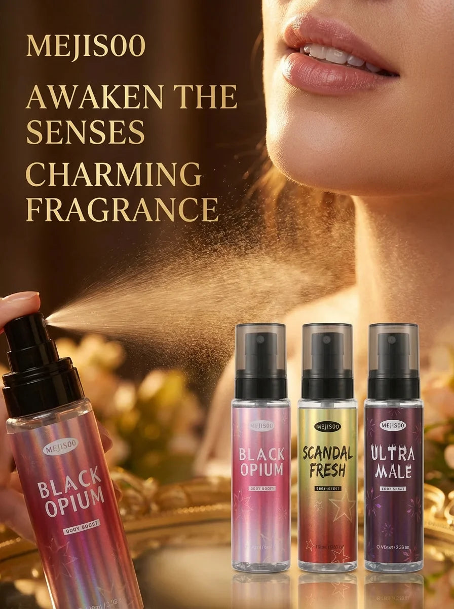 Long-Lasting Body Fragrance Spray – Effectively Controls Odor Body Mist Suitable For Both Men And Women Convenient And Portable
