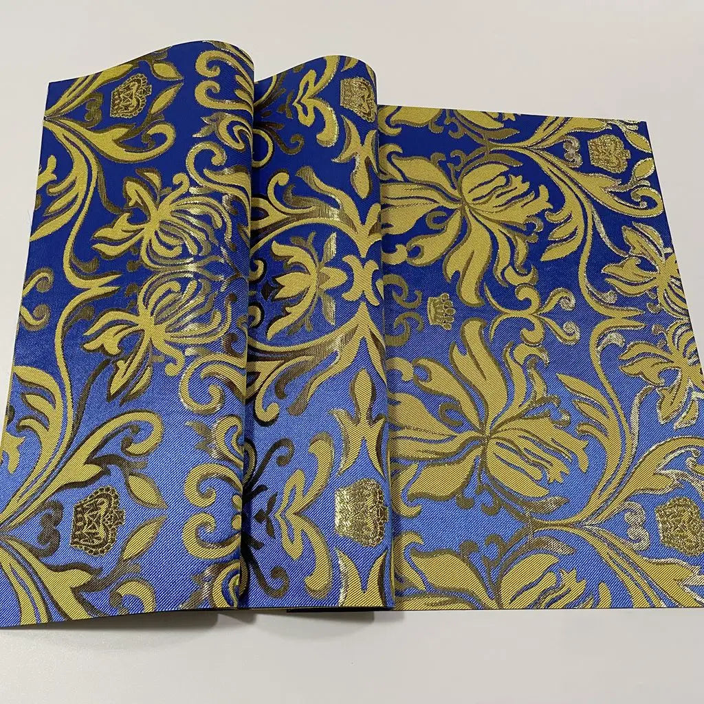 2025 Newest Grandmaster African 3D Swiss Gele Ipele Sego Headtie 2Pcs/Pack Thick SEGO Head Tie For Nigerian Wedding Pary Outfits