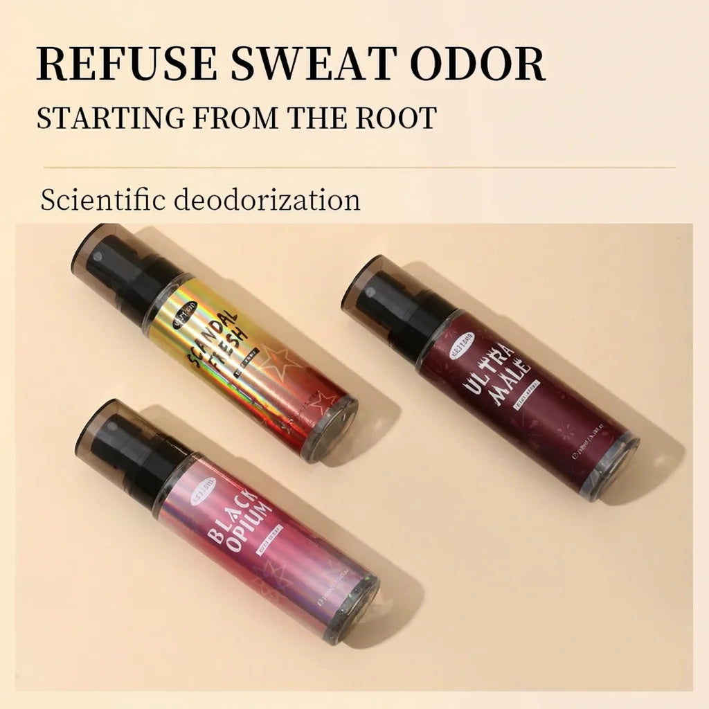 Long-Lasting Body Fragrance Spray – Effectively Controls Odor Body Mist Suitable For Both Men And Women Convenient And Portable