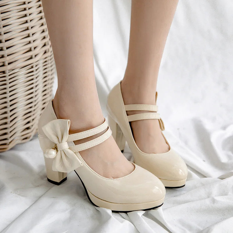 Children Girls High heel Shoes For Kids Princess Sandals Woman Pumps Fashion Butterfly knot Female High heels For Party Wedding