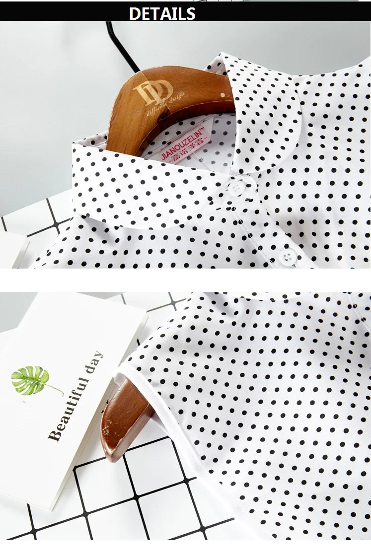 White Fake Collar Shirt For Children False Collar Blouse Lace Kids Peter Pan Collar Detachable Lapel Half Shirt Boys Faux Col