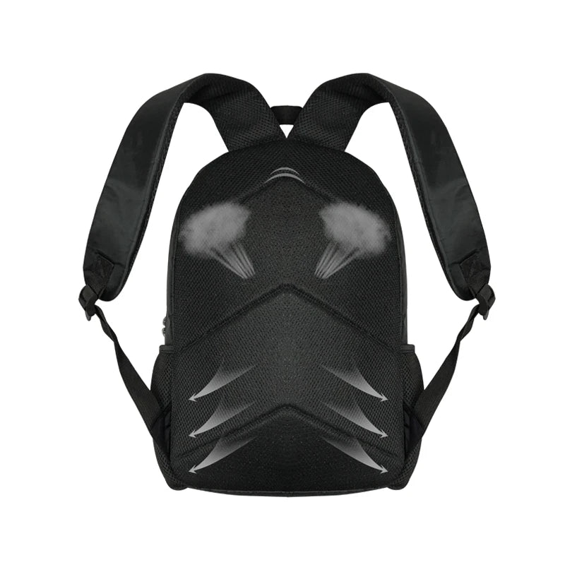 Customize Your Logo / Image / Name Backpack Children School Bags Boys Girls  Black Kindergarten Bag Kids Bookbag Gift