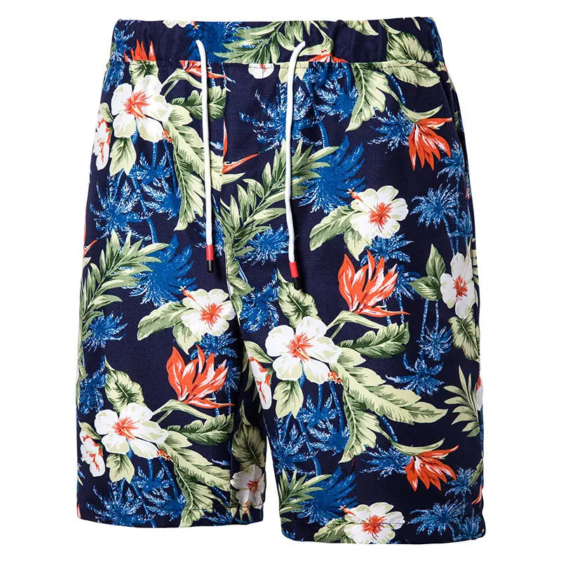 Summer Set Men Shorts Set Floral Print Hawaiian Shirt and Shorts Beach Wear Holiday Clothes Vocation Outfit Male Two Piece Set