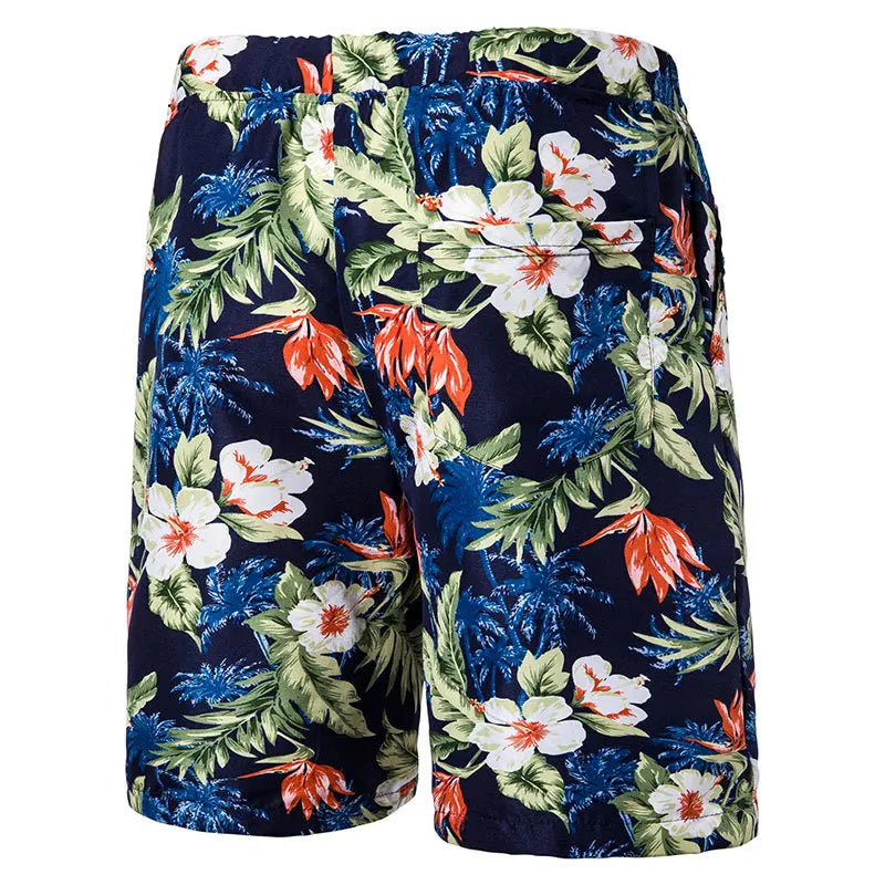 Summer Set Men Shorts Set Floral Print Hawaiian Shirt and Shorts Beach Wear Holiday Clothes Vocation Outfit Male Two Piece Set