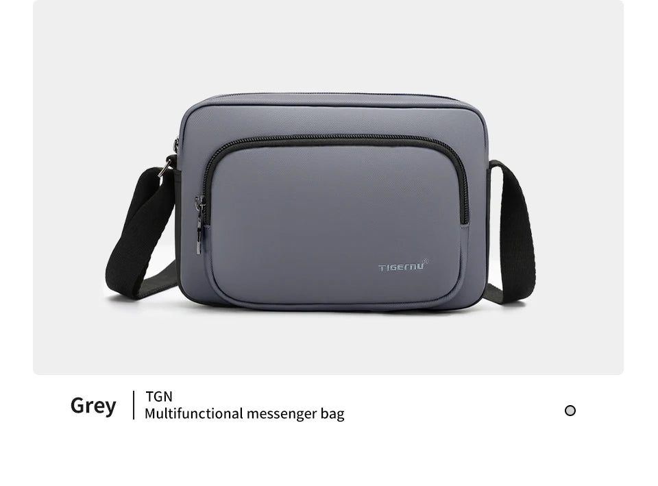 Tigernu New 0.2KG Light Weight Fashion Men Shoulder Bag High Quality Waterproof Male Mini Bags Messenger Bags For Men For Women