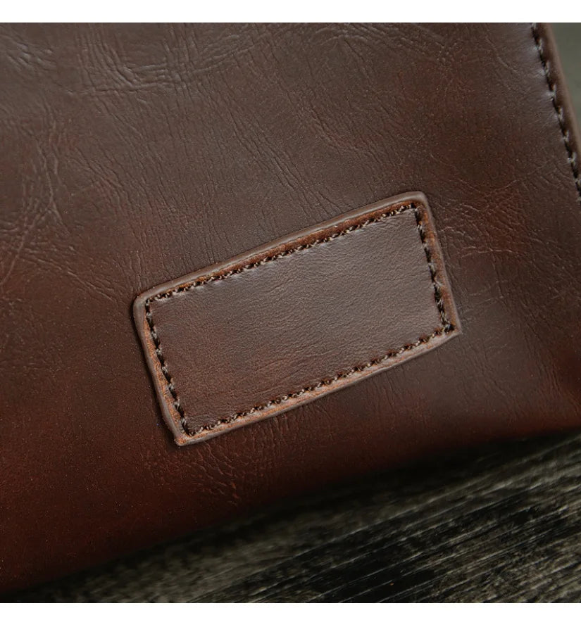 Business Briefcase Men Travel Portable Handbag Solid Casual Leather Messenger Crossbody Bag Male Big Office Laptop Bag XA219C