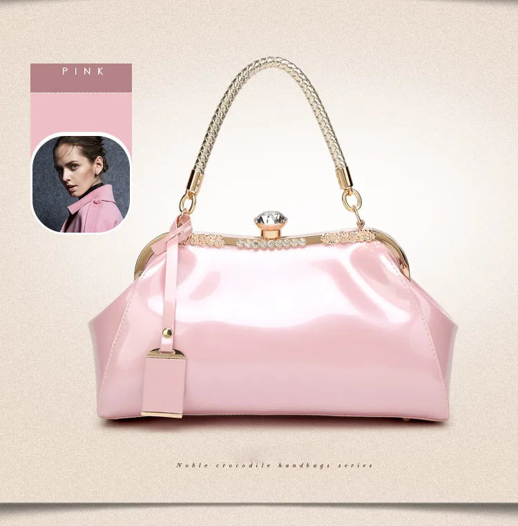 Evening Bags Patent Leather Women Handbags Fashion Women'S Shoulder Bags Ladies Clutchs Wedding Party Bags bolsa feminina
