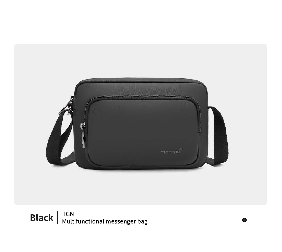 Tigernu New 0.2KG Light Weight Fashion Men Shoulder Bag High Quality Waterproof Male Mini Bags Messenger Bags For Men For Women
