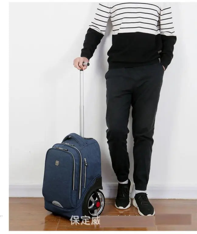 large wheels School Rolling Bags for teenagers travel trolley bags for Children wheeled bag bags for travel rolling bag wheels