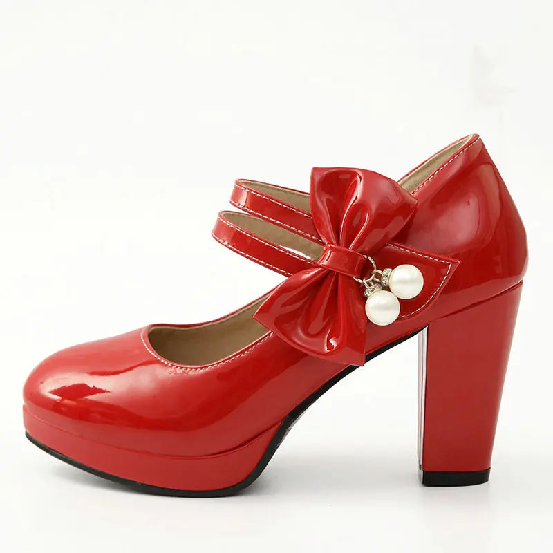 Children Girls High heel Shoes For Kids Princess Sandals Woman Pumps Fashion Butterfly knot Female High heels For Party Wedding