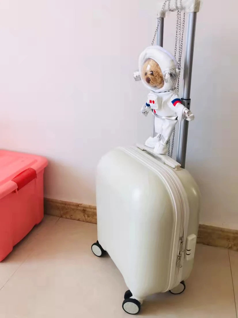 20-Inch Luggage Women's Japanese-Style Lightweight Suitcase Password Suitcase Mute Bread Candy Color Cute Boarding Bag
