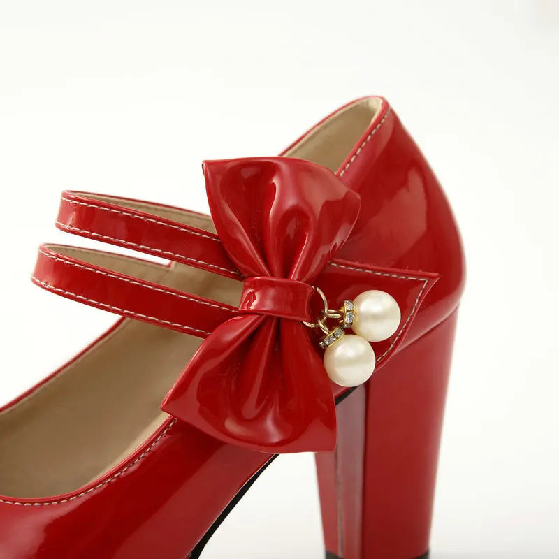 Children Girls High heel Shoes For Kids Princess Sandals Woman Pumps Fashion Butterfly knot Female High heels For Party Wedding