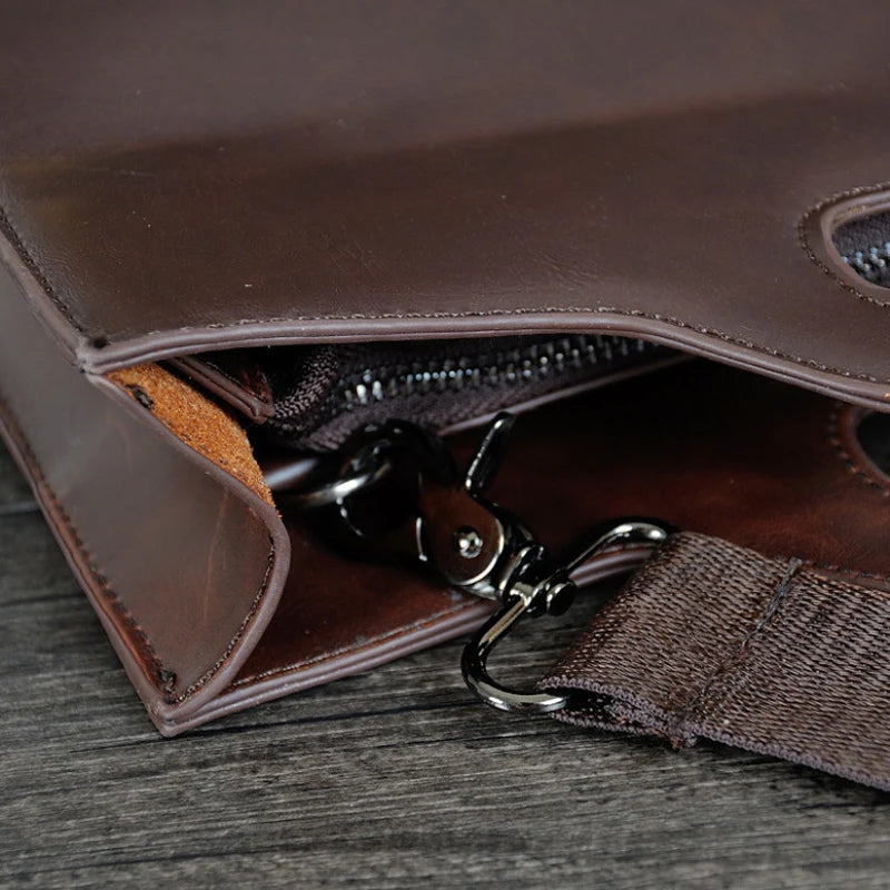Business Briefcase Men Travel Portable Handbag Solid Casual Leather Messenger Crossbody Bag Male Big Office Laptop Bag XA219C