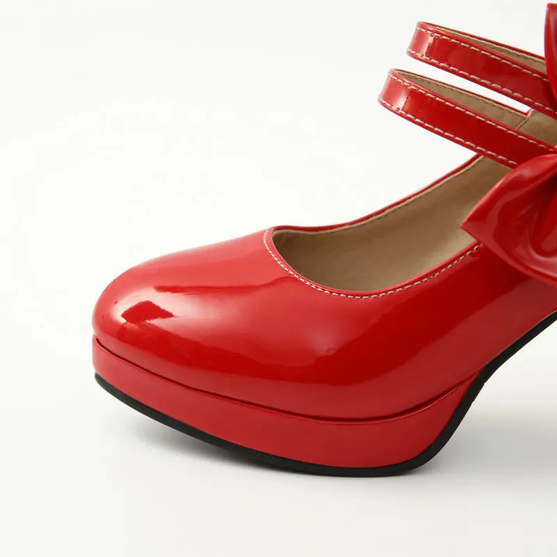 Children Girls High heel Shoes For Kids Princess Sandals Woman Pumps Fashion Butterfly knot Female High heels For Party Wedding