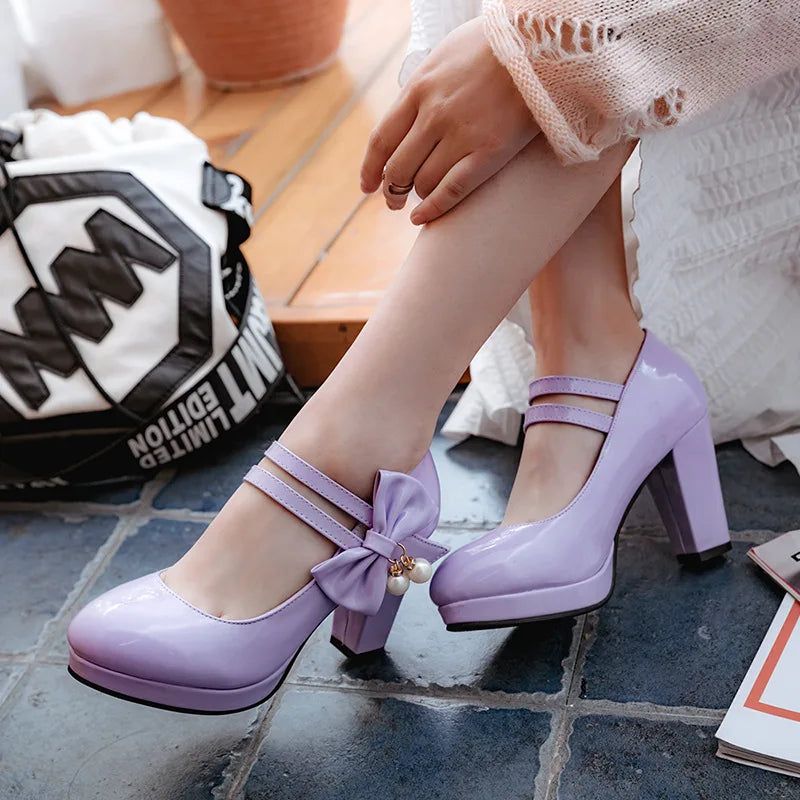 Children Girls High heel Shoes For Kids Princess Sandals Woman Pumps Fashion Butterfly knot Female High heels For Party Wedding