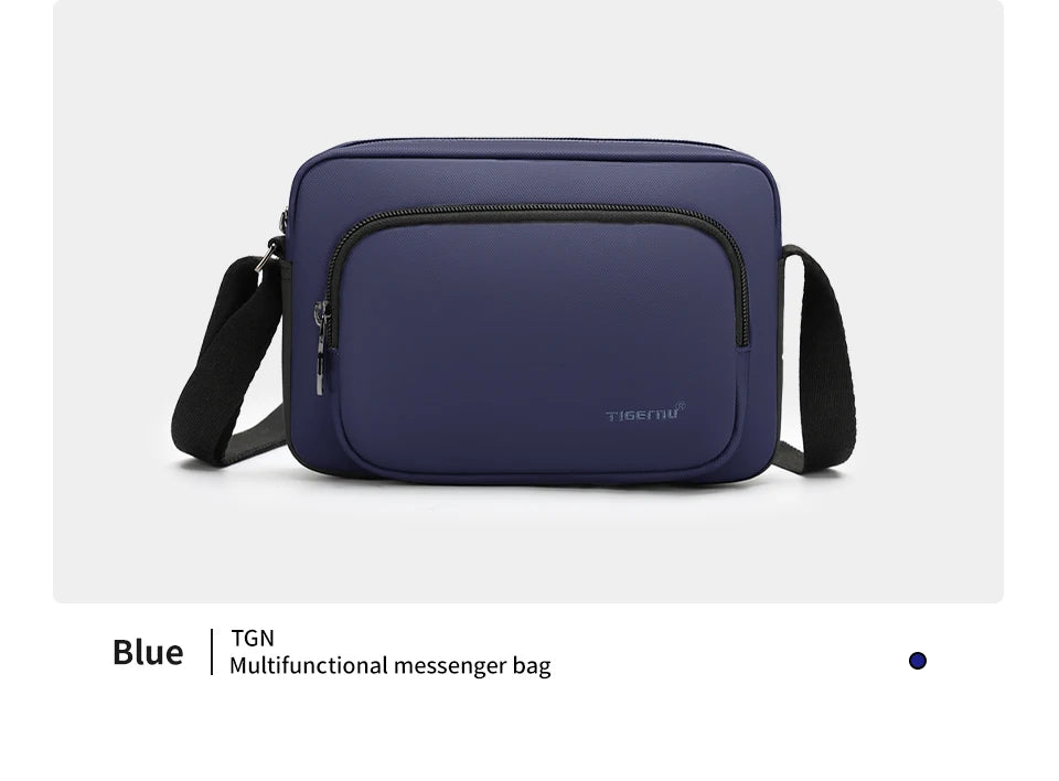 Tigernu New 0.2KG Light Weight Fashion Men Shoulder Bag High Quality Waterproof Male Mini Bags Messenger Bags For Men For Women