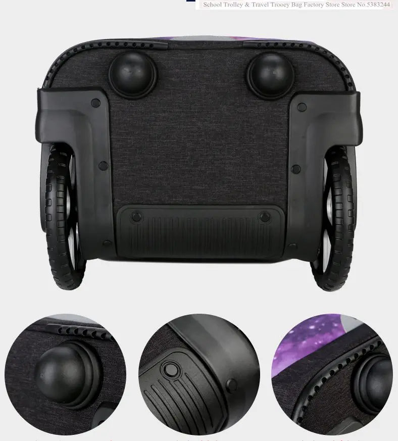 large wheels School Rolling Bags for teenagers travel trolley bags for Children wheeled bag bags for travel rolling bag wheels