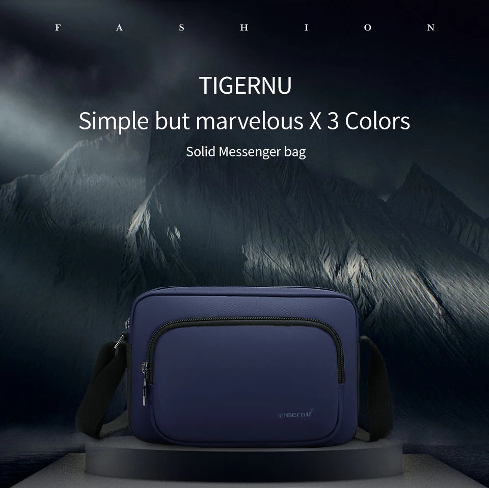 Tigernu New 0.2KG Light Weight Fashion Men Shoulder Bag High Quality Waterproof Male Mini Bags Messenger Bags For Men For Women
