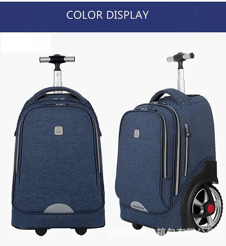 large wheels School Rolling Bags for teenagers travel trolley bags for Children wheeled bag bags for travel rolling bag wheels
