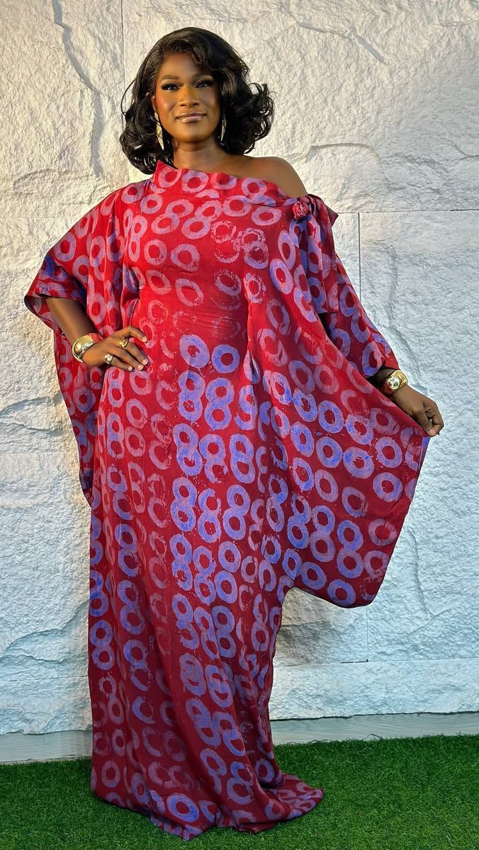 African Prints Long Bubu Gown