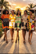 Quality Short Ankara African Prints Bubu Gowns