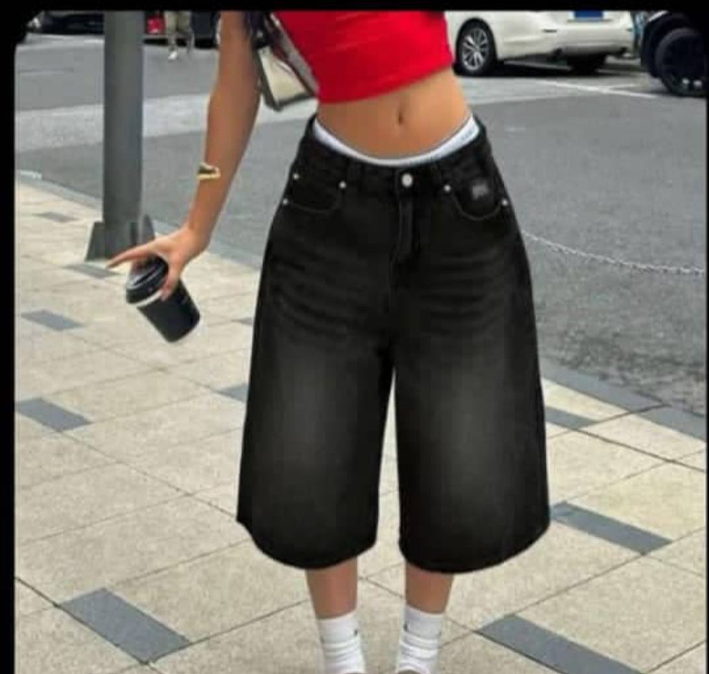 Three quarter/short jean for women