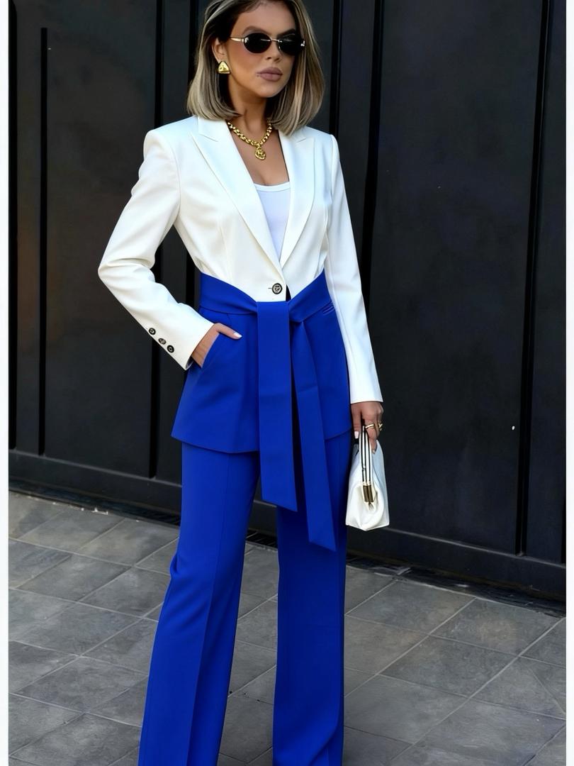 Pant Suit trousers up and down