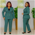 Ladies suit trouser up and down