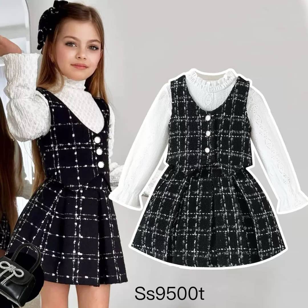 Girls jacket dress 3 piece