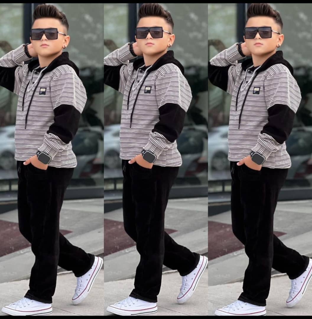 Boys joggers up and down
