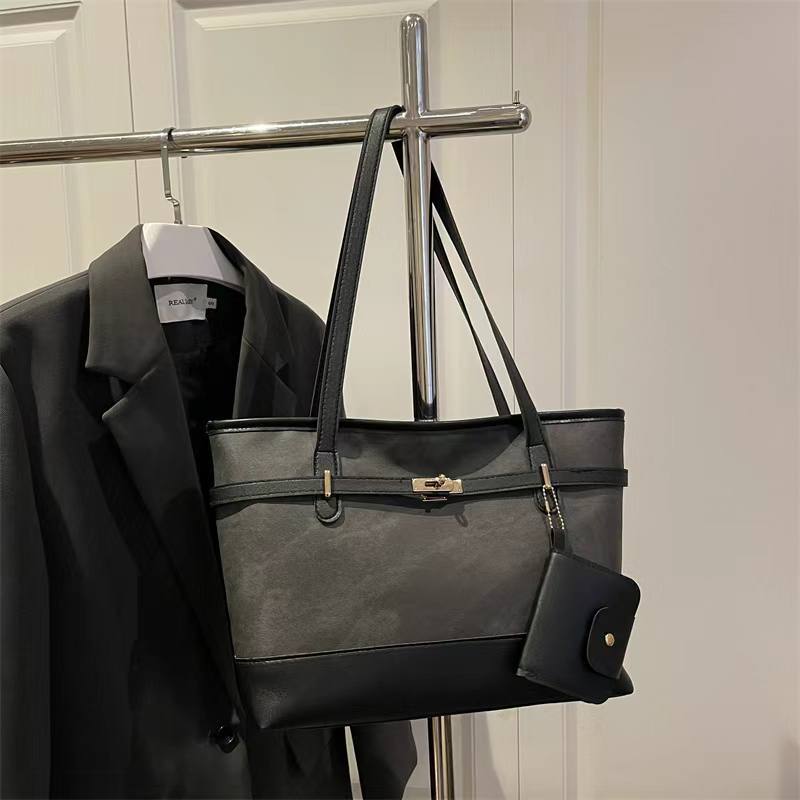Quality Leather 2 in 1 Tote bag
