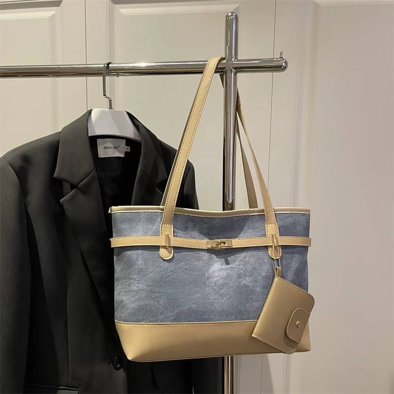Quality Leather 2 in 1 Tote bag