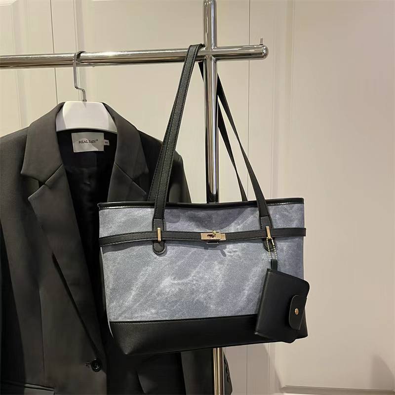 Quality Leather 2 in 1 Tote bag