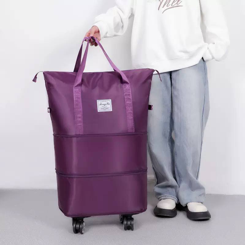 Foldable Travelling bag with wheel