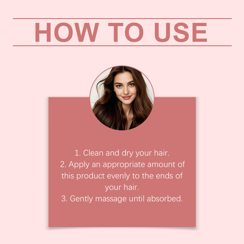 Shiny Hair Oil Deep Moisturizing Repair Dry Damaged Split Ends Hair Anti Frizz Restore Hair Luster Smooth Nourishing Hair Serum