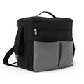 Insular Mommy Diaper Bags Mother Large Capacity Travel Nappy Backpacks with Anti-loss Zipper Solid Baby Maternity Nursing Bags