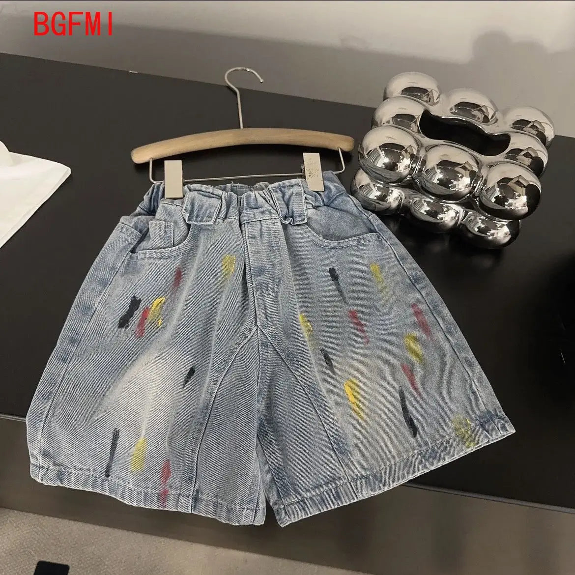 Baby Boys Summer Sportswear.Suit 2025 New Children Streetwear kid Boy Short Sleeve T Shirt + Denim Shorts 2PCS Set Outfits 2-10Y